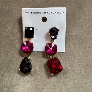WHBM multi color earrings $20